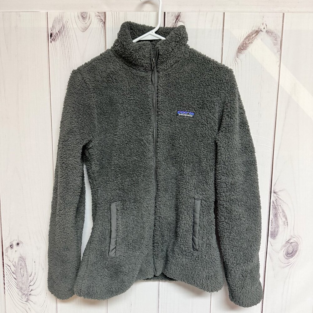 Patagonia Women’s Los Gatos Jacket Medium Gray Fleece EUC